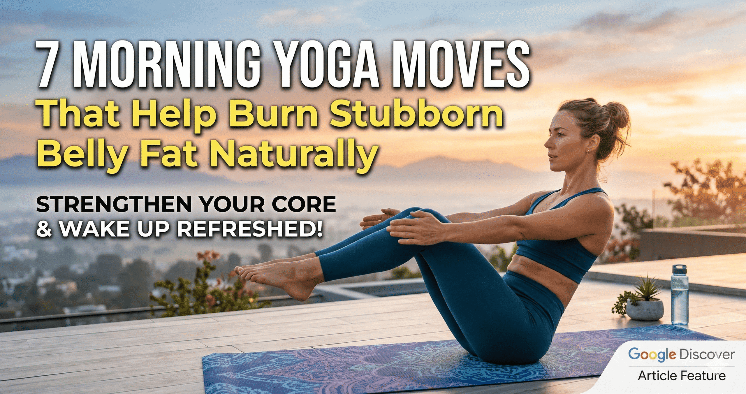 7 Morning Yoga Moves That Help Burn Stubborn Belly Fat Naturally